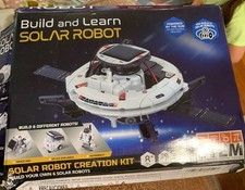 STEM Build and Learn Solar Robot Space Shuttle Astronaut 6-In-1 Robot Model Kit