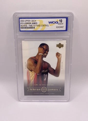 2003 Upper Deck Box Set #19 Lebron James ROOKIE RC PSA 10 Graded Card