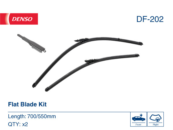 Denso DF-202 Scheibenwischer Set FüR CitroËN-image