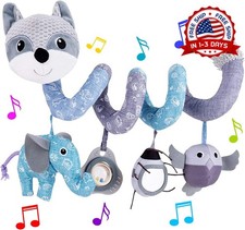 Juguete espiral colgante cuna beb  con campana y bichos coloridos