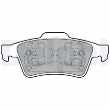 Satz Bremsbeläge Bremsklötze hinten für Volvo V50 545 | 24462335
