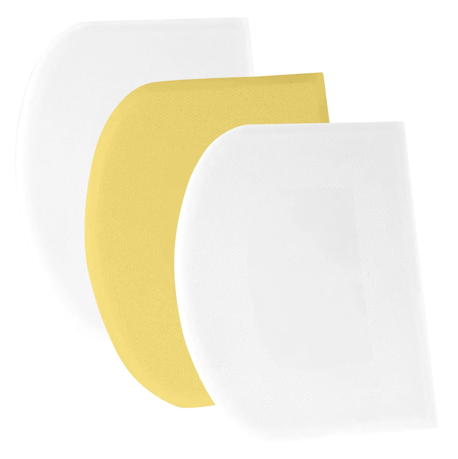 Dough Scraper Bench Scraper - 3P 9.5x6.1" Plastic Flexible Bowl Scraper, Shar...
Opens in a new wind