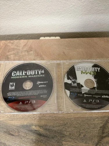 Call of Duty 4: Modern Warfare & Modern Warfare 3 PS3 Discs Only Tested