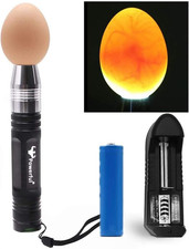 Professional LED Light Egg Candler Incubator Stainless Steel Tester for All Egg