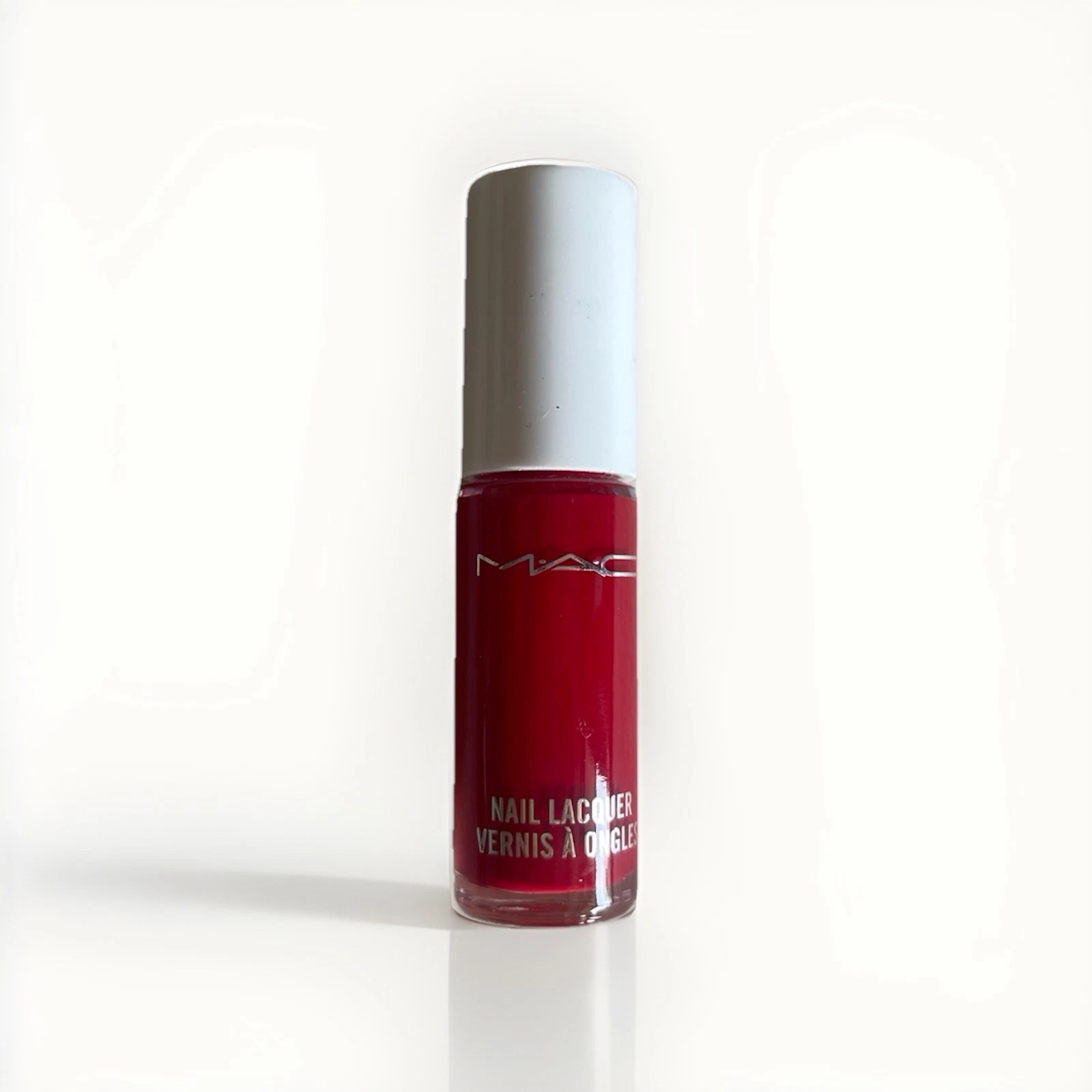 MAC Holiday Ice Parade Collection Nail Lacquer Asiatique Red Polish Enamel