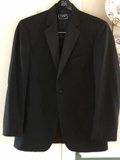 Chaps Ralph Lauren Tuxedo Jacket Black Wool Men  s 40 R