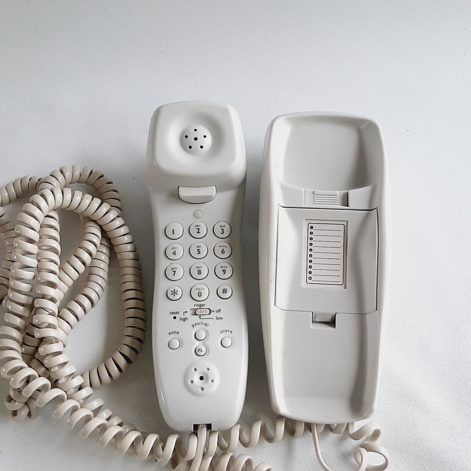 Vintage BELLSOUTH CallerID Trimstyle Wired white Telephone Model 8801I 715106132431 eBay