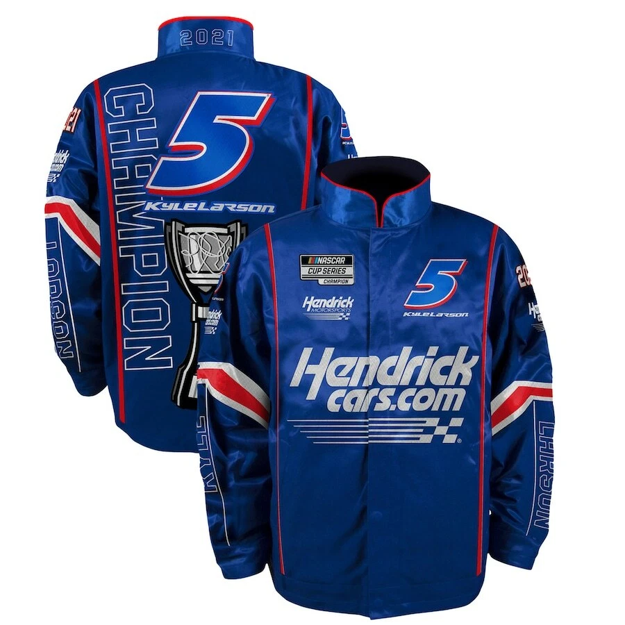 Kyle Larson 2021 Nascar Cup Champion Hendrick Motorsports Men s Team Jacket 2X
