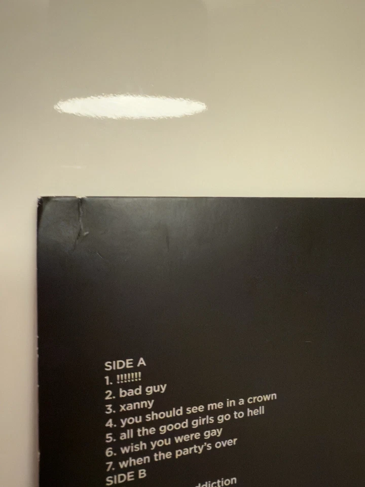 billie eilish signed vinyl - Image 4 of 4