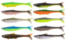 Zeck UBS Baby Rippler 12cm 11g 3er-Pack Gummifisch Uli Beyer Köder alle Farben
