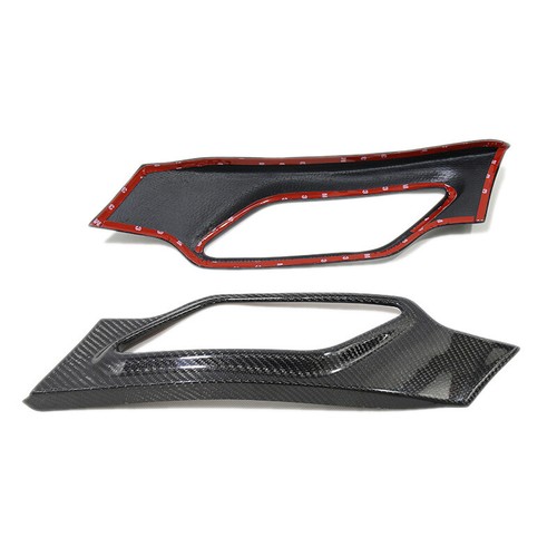 Carbon Fiber Fender Side Marker Cover Trim for MINI Cooper R60 R61 - Picture 3 of 4