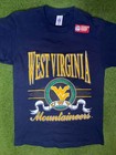 90s West Virgina Mountaineers - Nwt - Vintage College T Shirt (Medium)