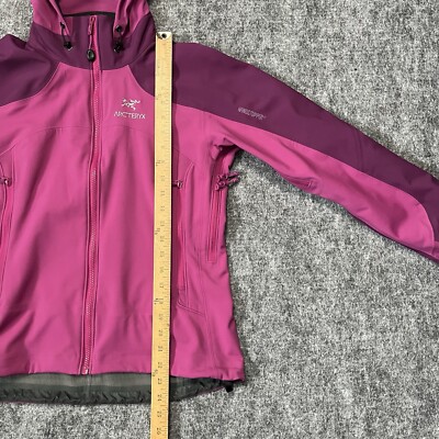 Arcteryx Jacket Women's S Pink/Purple Softshell Hooded