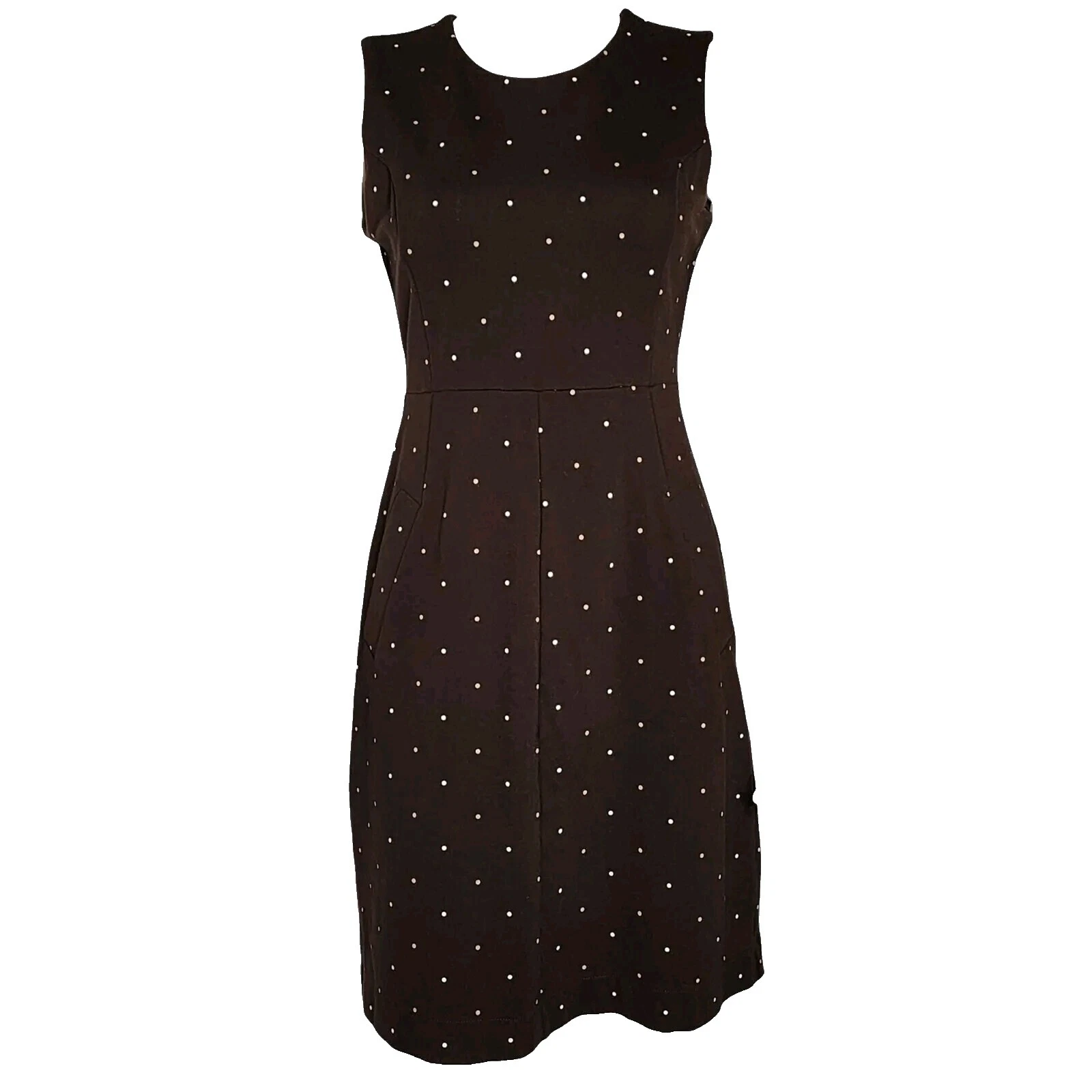 Lands' End Women's Knee Length Polka Dot Dresses for Women