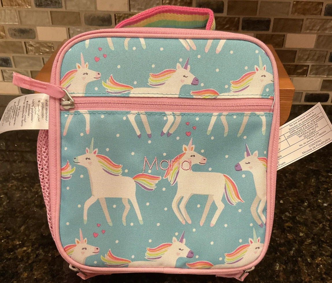 Mackenzie Aqua Unicorn Parade Lunch Boxes