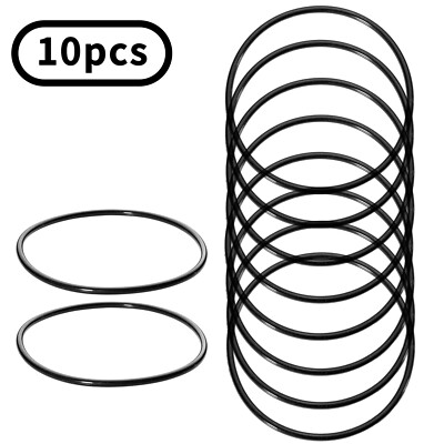 10Pcs Durable Gummi O-Ringe,Dichtungen Ersatz Leck-Proof Wasserfilter Dichtungen