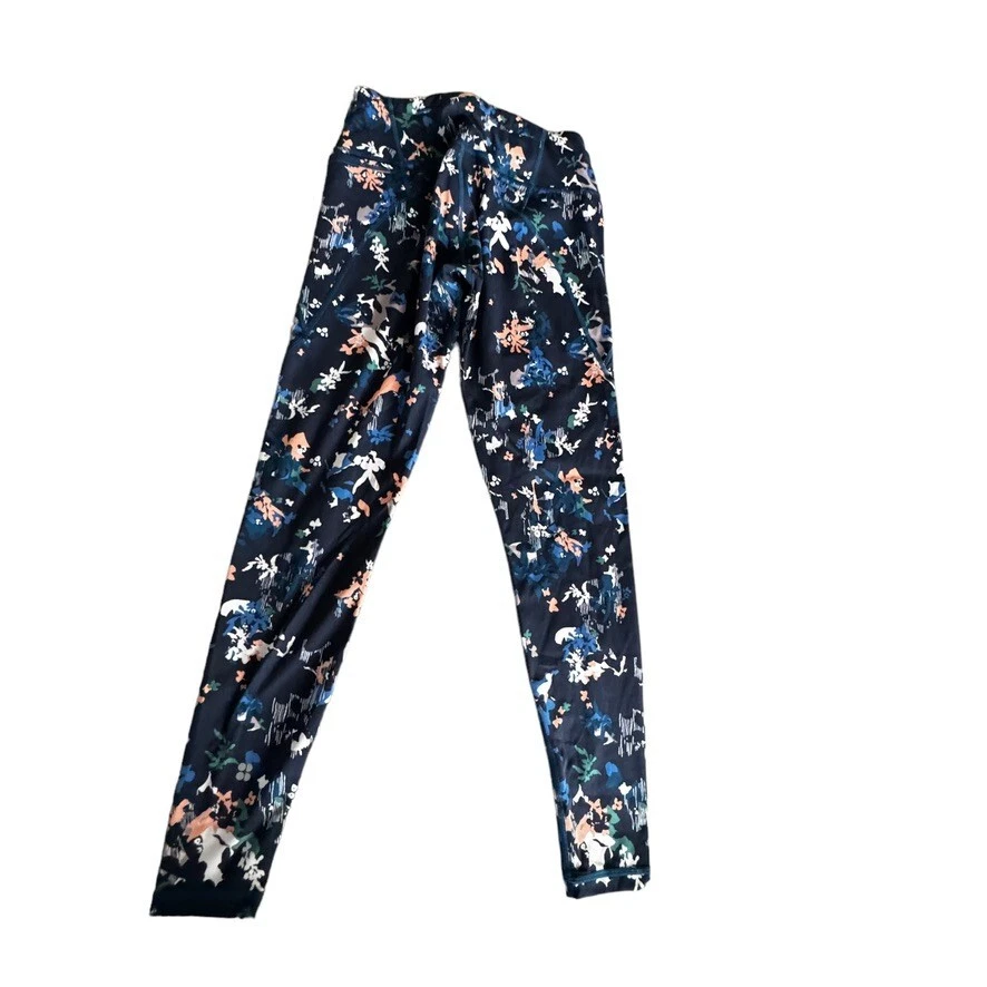 sweaty-betty power full length abstract floral print leggings