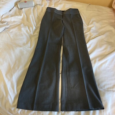 EXPRESS dark dray EDITOR TROUSER pants size 0R