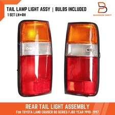 Pair Tail Light Rear Lamp For Toyota Land Cruiser 80 Series Fj80 Hj80 1990-1997 Pair Tail Light Rear Lamp For Toyota Land Cruiser 80 Series Fj80 Hj80 1990-1997
