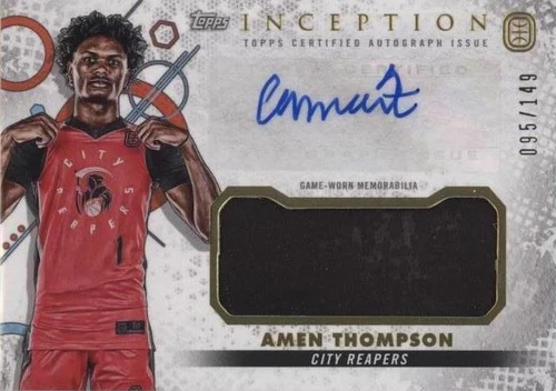 2022-23 Topps Inception OTE Overtime Elite - Amen Thompson #IARC-AMT1