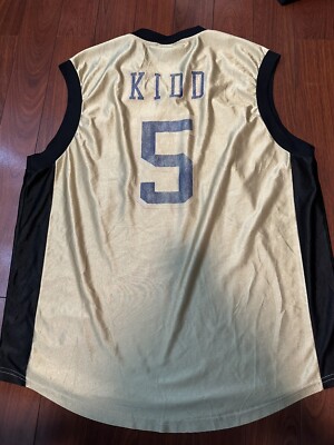 Vintage Majestic NBA New Jersey Nets Jason Kidd 2002 NBA Finals