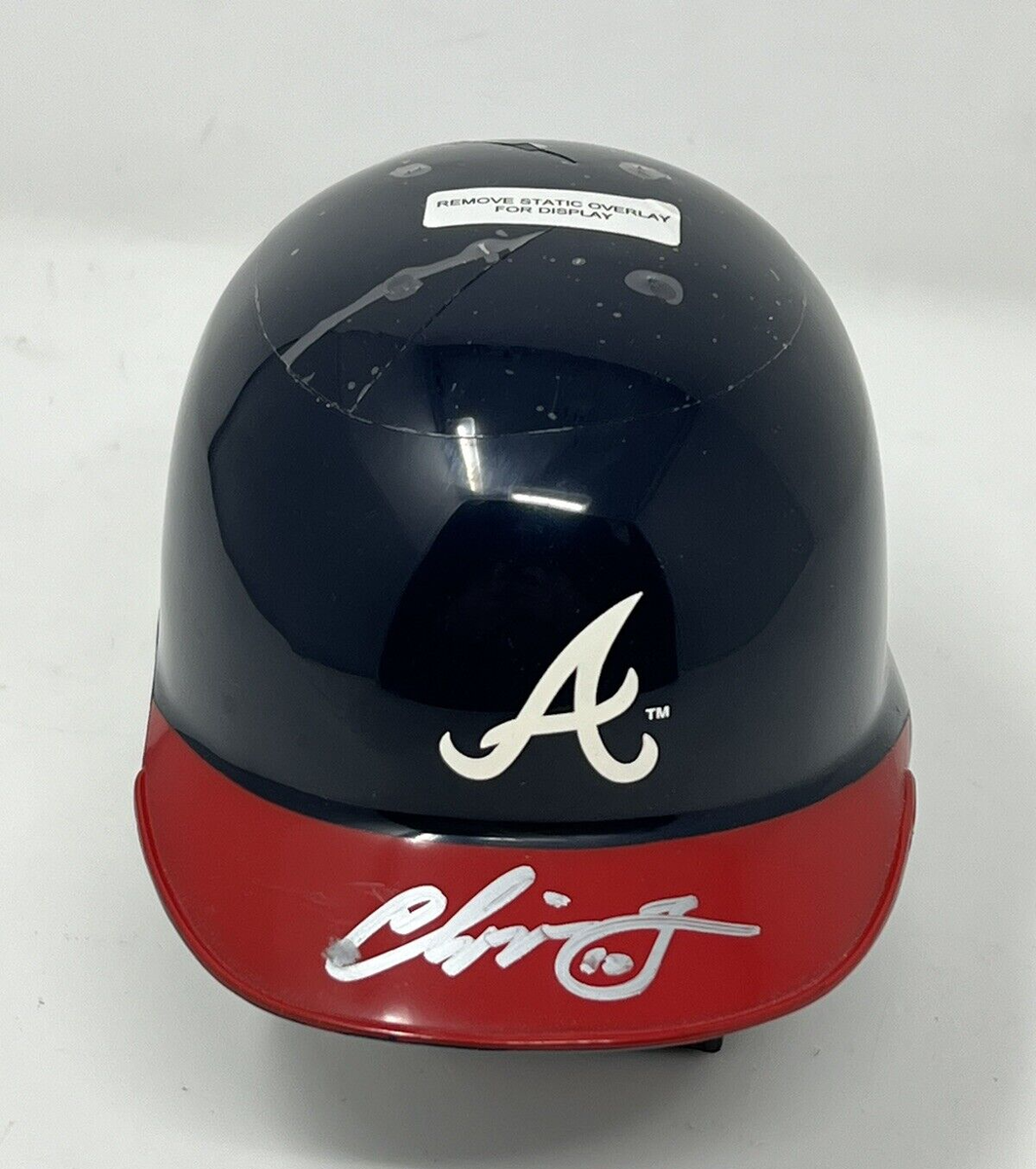 Chipper Jones Autograph Atlanta Braves Signed Micro Mini Baseball
