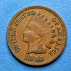 1898 Indian Head Cent Penny ~ VF VERY FINE ~ US Type Coin Collectible