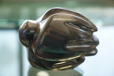 Vintage MODERN Minimalist Dove Sculpture Artist Cindenella, Great Wear & Patina