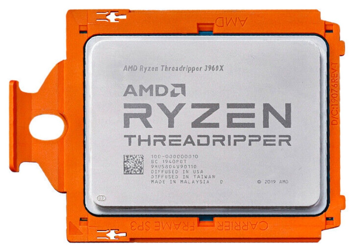 Amd Zen Zen2 Threadripper AMD Ryzen Threadripper 3960X 24C 128 MB
