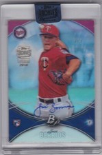Jose Berrios 2018 Topps Archives 2016 Bowman Platinum Rookie Auto /3