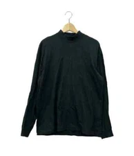 HOMME PLISSE ISSEY MIYAKE Long Sleeve T-Shirt Size 3 Cotton Black Men's Used