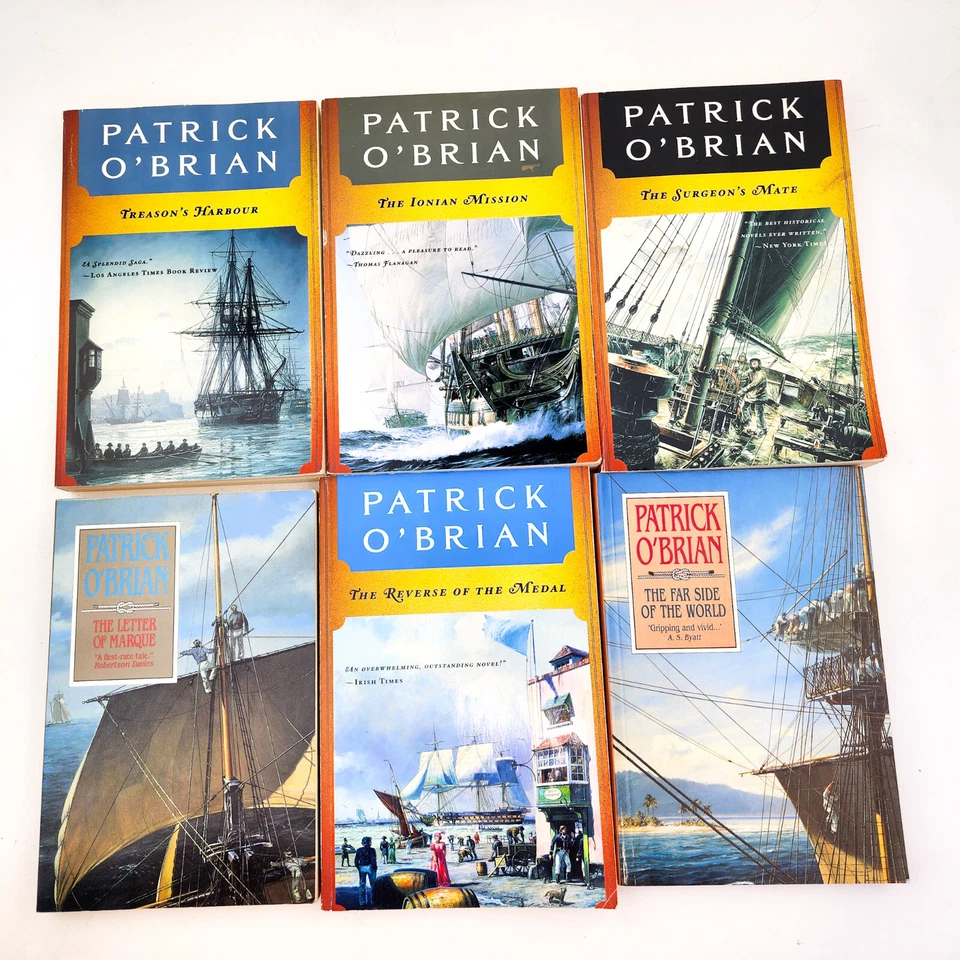 Patrick Obrian Book Series Paperback & Hardcover Lot of 22 Foto 3 de 4