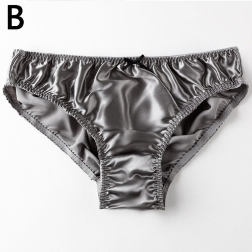 Damen Spitzenhöschen Dessous weich Seide Satin Unterwäsche Slips M-3XL - Bild 6 von 20