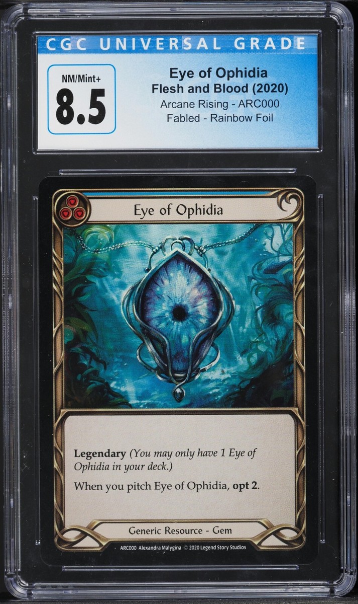 Flesh and Blood TCG Eye of Ophidia Arcane Rising Unlimited Flesh and Blood TCG Eye of Ophidia Arcane Rising Unlimited