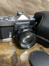 Konica Autoflex T, W/ Konica Hexanon AR 57mm F14 Lens.
