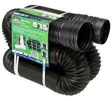 Reln STRETCH AG-PIPE 100mmx8m Unslotted, Black *Australian Brand
