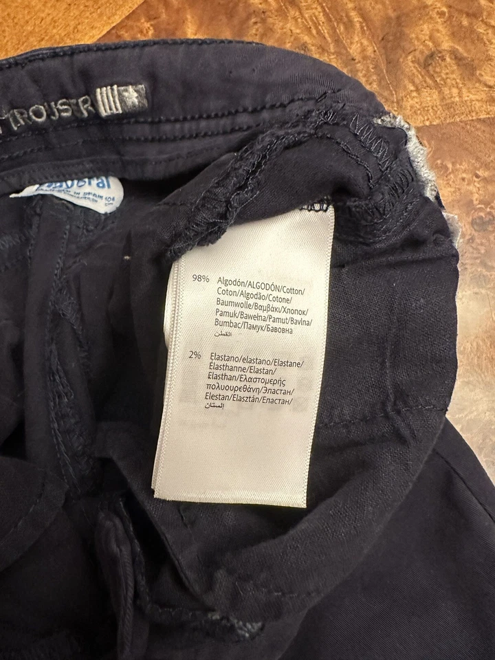 Pantalón chino mayoral azul oscuro para diseño 4Y en España “LAS SARTENES MÁS CÓMODAS” Foto 4 de 4