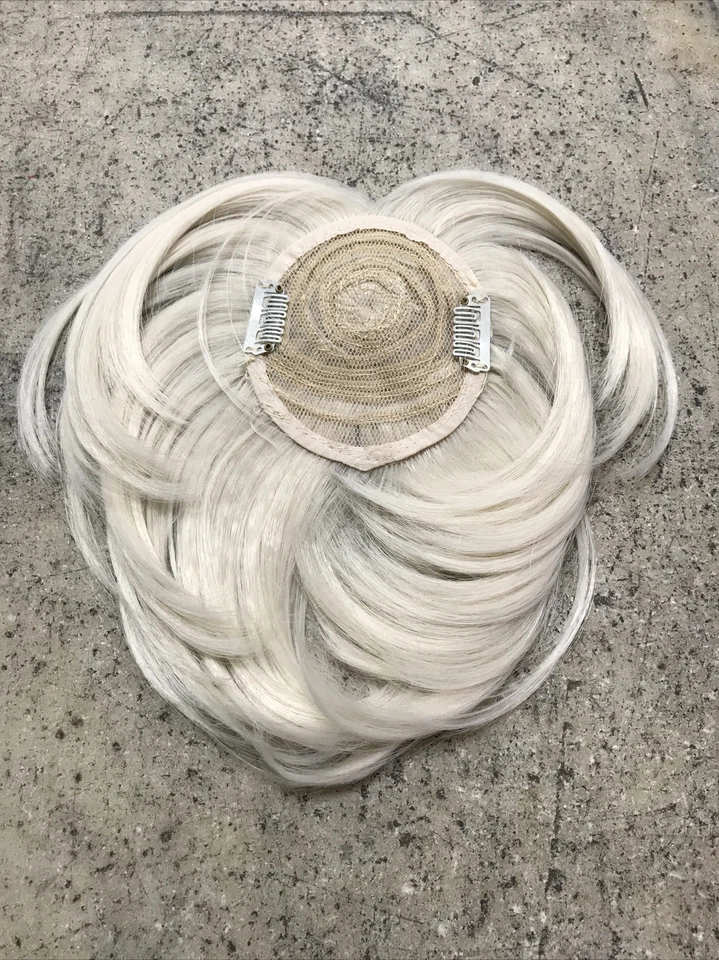 Peluca de pelo rubio soporte para moño disfraz fiesta disfraces - envío rápido buen estado  Foto 2 de 4