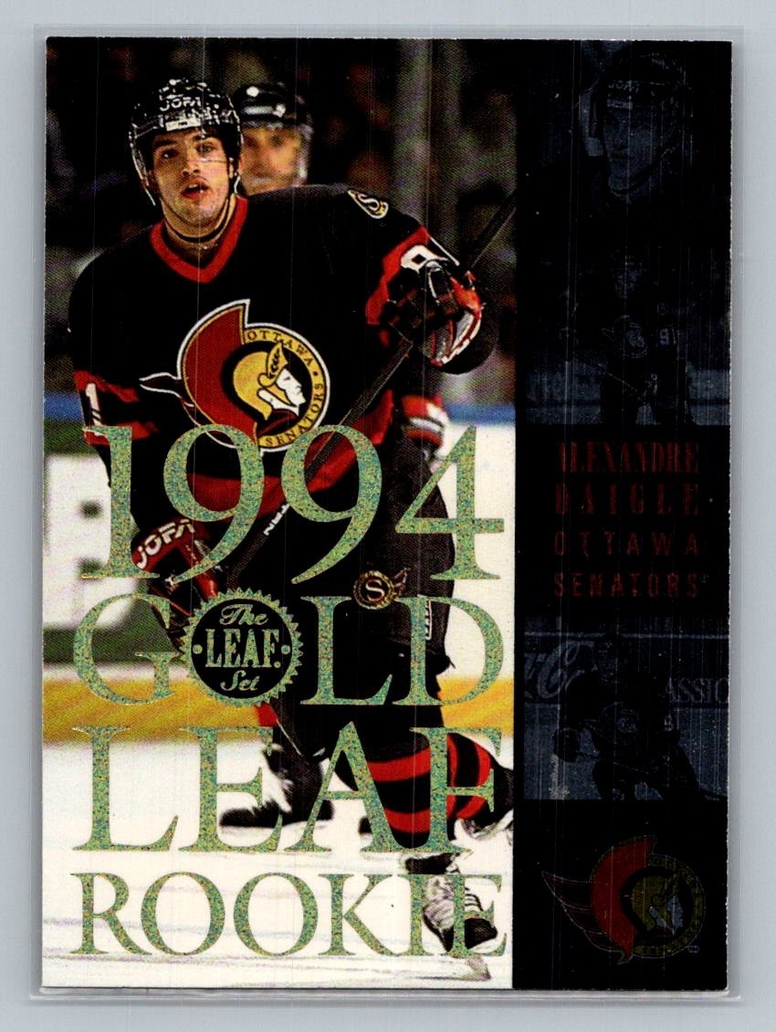 Alexandre Daigle 1994 Gold Leaf Rookie Card #5 Ottawa Senators | eBay