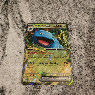 #ad Venusaur EX 3 165 Pokémon TCG Scarlet amp; Violet 151 Double Rare NM $1.50