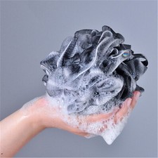 Soft Shower Loofah Bath Sponge Large Mesh Pouf Exfoliating Body Scrubber Ball