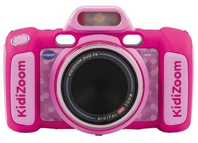 vtech  KidiZoom Duo FX pink robuste Digitalkamera für Kinder ab 4 Jahre