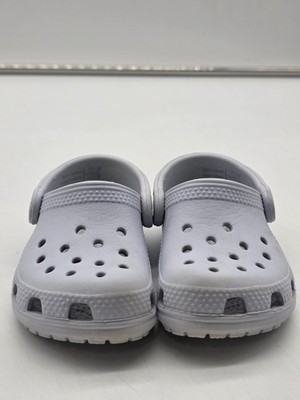 Crocs Classic Clog Shoes Kids Size C6 White Slip On Sandals  display picture 1