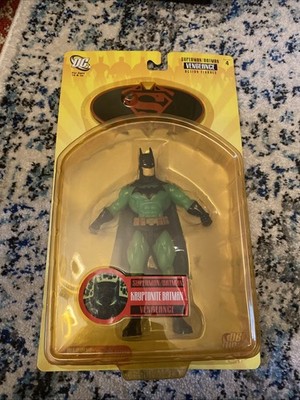 DC DIRECT SUPERMAN/BATMAN VENGEANCE KRYPTONITE GLOW BATMAN SERIES 4 NEW 2007.