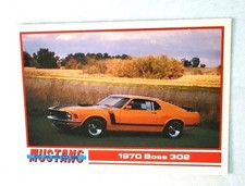 1970 Ford Mustang Boss 302 Rare Promo Car Card Pyqcc 4 P.y.q.c.c. Bob Perkins 1970 Ford Mustang Boss 302 Rare Promo Car Card Pyqcc 4 P.y.q.c.c. Bob Perkins