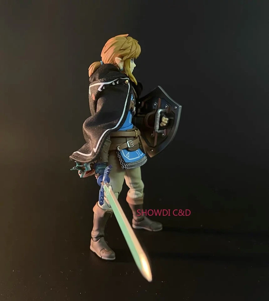 1/12 Custom Wired Cape Cloak For 6'' Figma Link Action Figure(No Figure) - Image 3 of 4