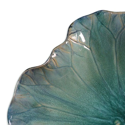 Uttermost Abella Sea Blue 3-Piece Ceramic Flower Set - Picture 5 of 7