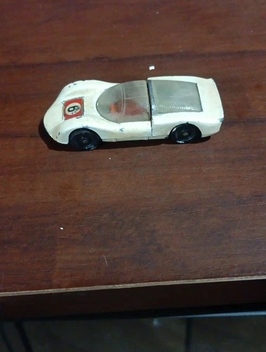 Vintage 1970’s Corgi Juniors Porsche Carrera White 1/64 Red Bottom, Germany.Rare