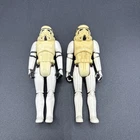 Set of 2 Vintage 1977 Kenner Star Wars Stormtrooper Figure Original First 12 HK