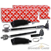 Febi 2X Spurstange Vorne FÜR Seat Cordoba Ibiza Skoda Fabia Vw Fox Polo 9N